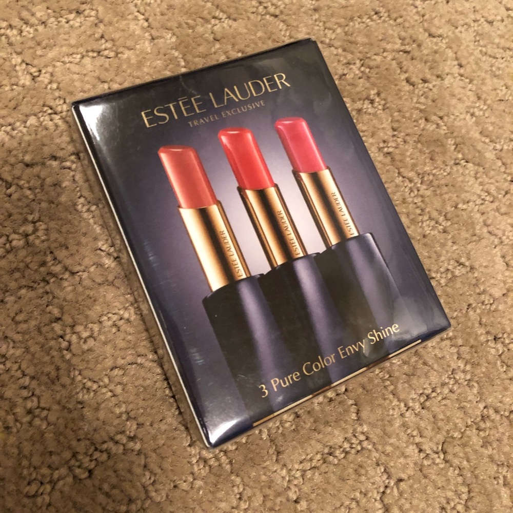 Estée Lauder 3 color Lipsticks Set, travel exclu.